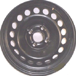 Chevrolet/Pontiac Wheel STL8077 Steel Black